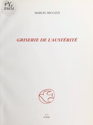 cover image of Griserie de l'austérité